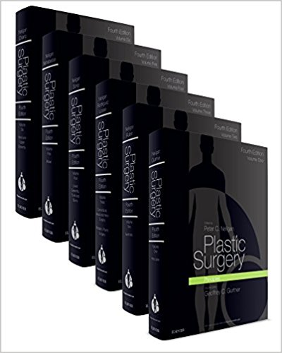 Plastic Surgery: 6-Volume Set, 4/e 2018