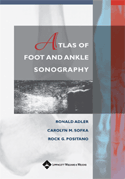 Atlas of Foot and Ankle Sonography: Hardbound