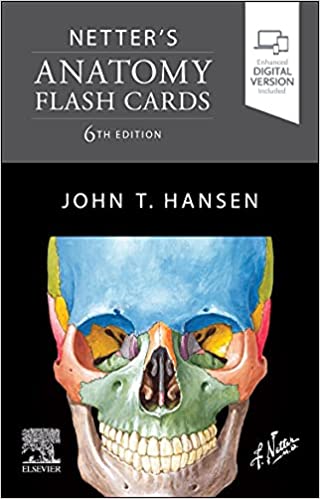 Netter's Anatomy Flash Cards (Netter Basic Science) 6/E 2023