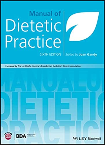 Manual of Dietetic Practice 6th Edition 2019