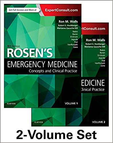 Rosen's Emergency Medicine: Concepts and Clinical Practice: Volume - 1&2, 9/e